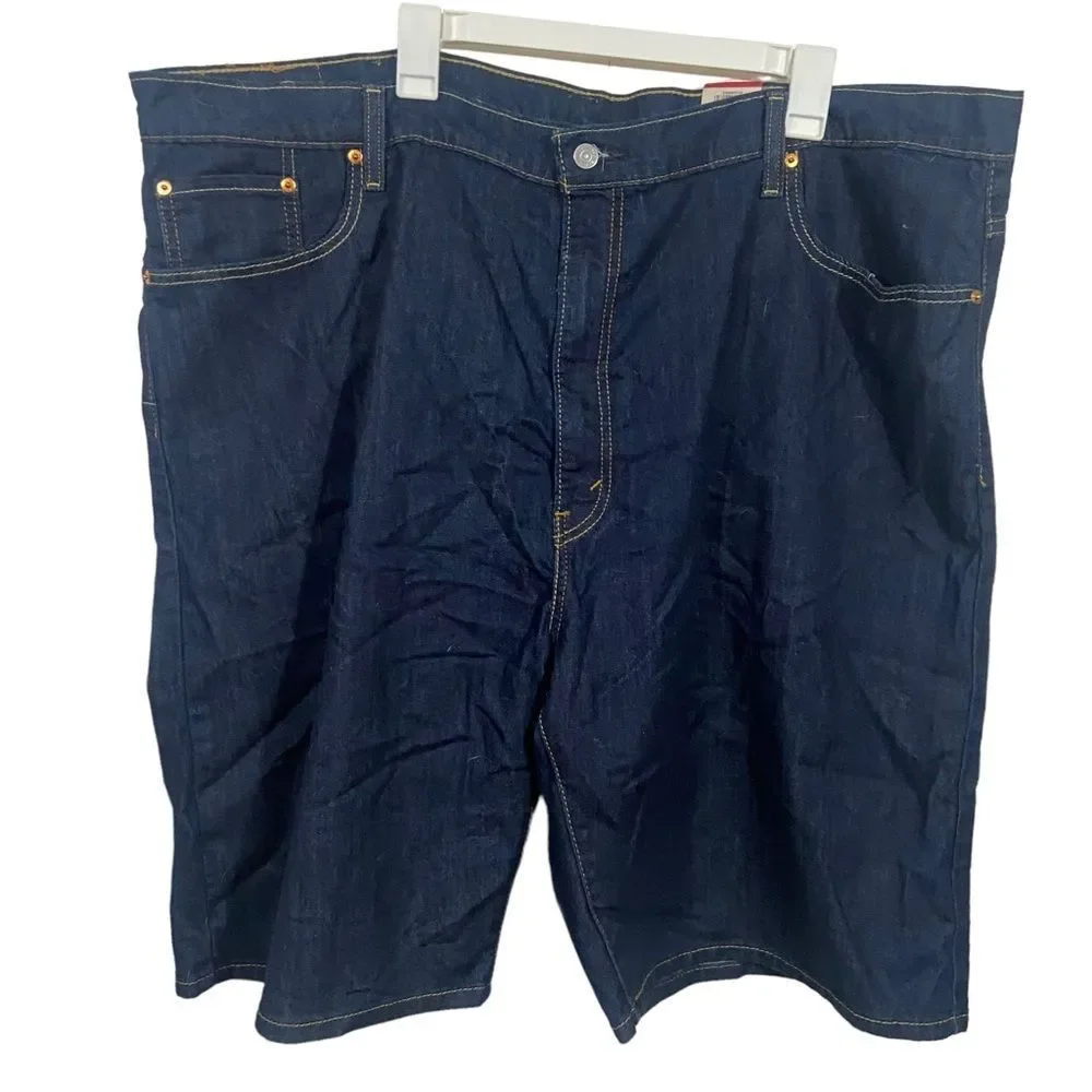NWT Levi's 569 Dark Wash Jean Shorts
